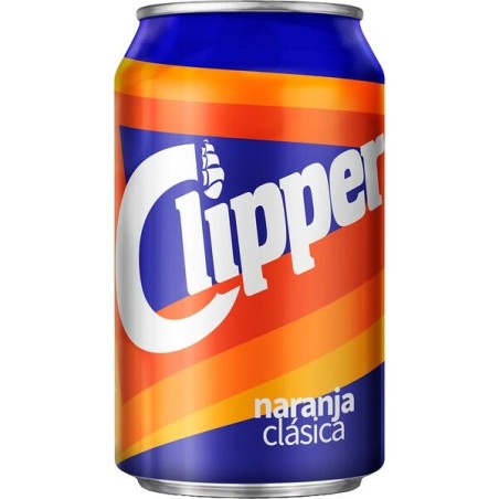 Clipper Naranja Zumo lata