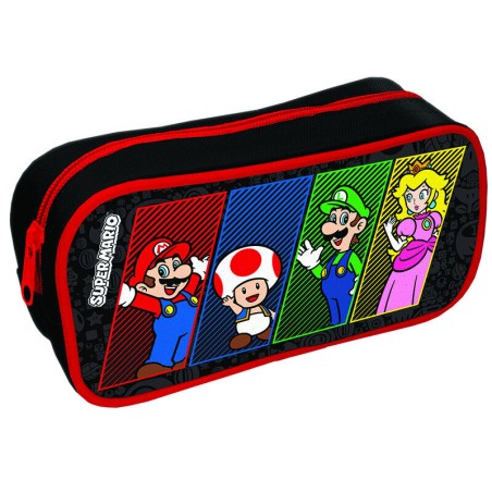 Estuche Escolar Super Mario 4 Colores