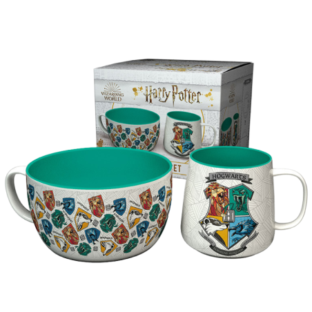 Set Desayuno Taza + Bowl Harry Potter