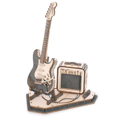 Rokr Puzzle 3D Guitarra Electrica 140pzs