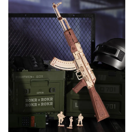 Rokr Puzzle 3D AK-47 Assault Rifle