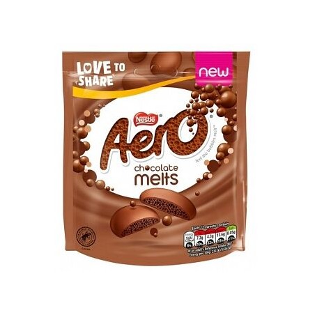 Aero Chocolate Melts 92gr