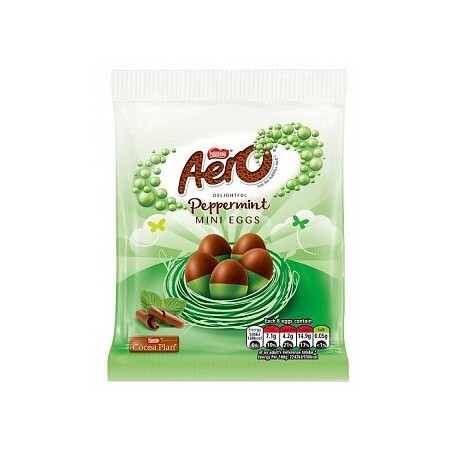 Aero Peppermint Mini Eggs 70g (UK)