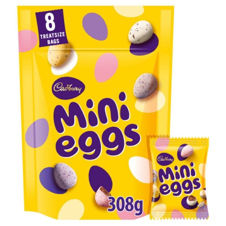 Cadbury Mini Eggs Bolsa 308g (UK)