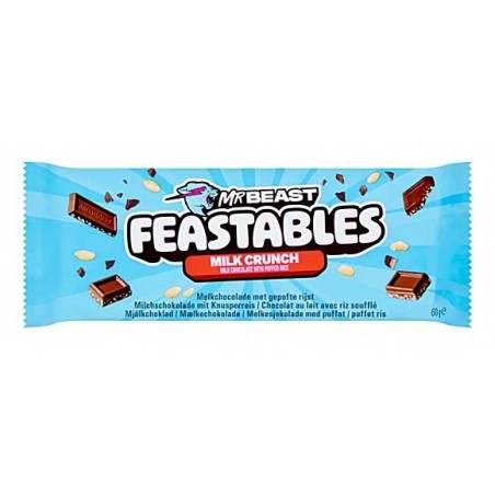 MrBeast Feastables Milk Crunch 60g