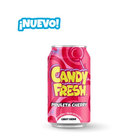 Candy Fresh Piruleta Cherry 33cl