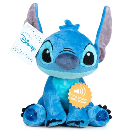 Peluche Stitch con sonido 20cm