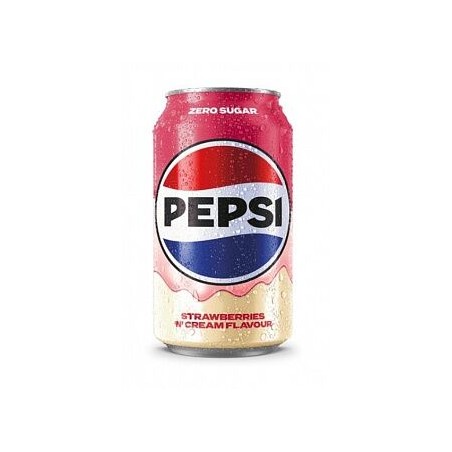 Pepsi Fresa & Cream Zero 33cl (UK)