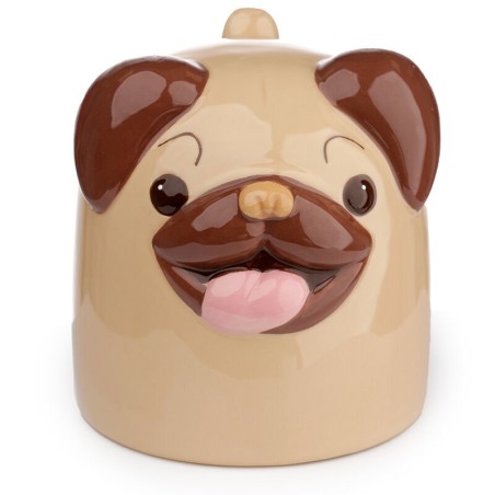 Taza 3D Upside Down Mug Perro Carlino 590ml